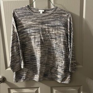 3/$30 💥J. Jill Multicolor Striped Long Sleeve Top 3/$30